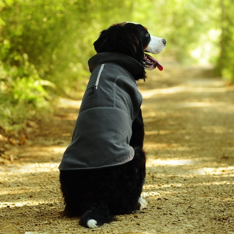VIVAGLORY Softpad Dog Fleece Vest, Dog Fleece Jacket for Fall
