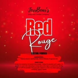 JerrBear’s Custom Body Dusting Powder - Scented - Gentle - Fine Powder Talc-Free Fragrance Moisture Cosmetic:_Cloud Nine