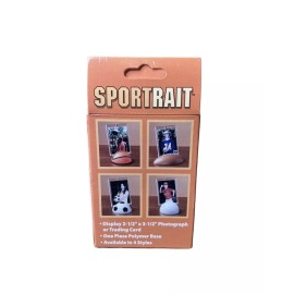 Sportrait Baseball Base Picture or Sport Card Frame Display 2.5" x 3.5"