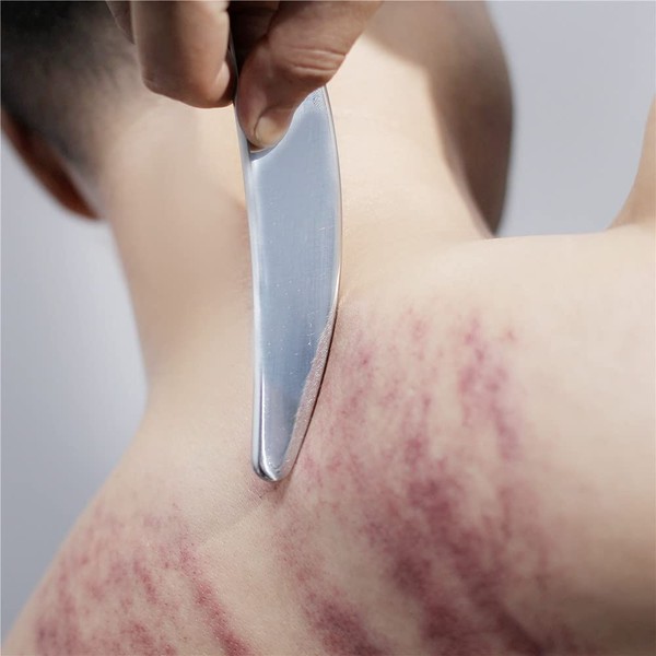 Juhua Stainless Steel Guasha Scraping Massage Tool for Soft Tissue