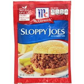 McCormick Sloppy Joes Seasoning Mix 1.31 Oz - 6 Pack