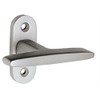 Window Handle Cross Handle Square 7 mm Aluminium F2 with