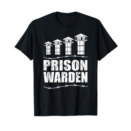 Correctional Officer - Prison Warden - Prison Guard Costume T-Shirt