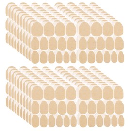 40 Sheets Nail Glue Tabs, 600 Pcs 15 Sizes Waterproof & Breathable Press On Fake Nail Adhesive Tabs Double Sided Clear Flexible Sticky Glue for Manicure