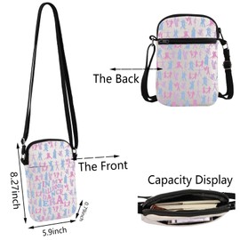 FOTAP Ballroom Dance Gift In My Ballroom Dance Era Crossbody Bag Ballroom Dance Dancers Ballroom Couple Dance Gift (Ballroom Era Cr UK)