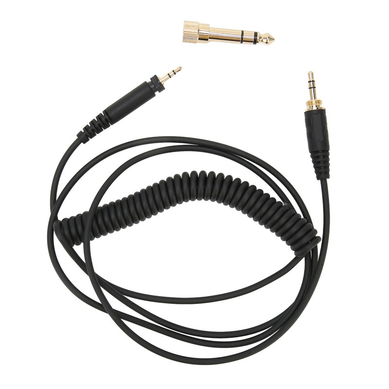 Replacement Headphone Cable 3.5mm Male and 6.35mm to 2.5mm Male