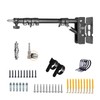 Wall Mount Triangle Boom Arm 51.2inch (43.3)