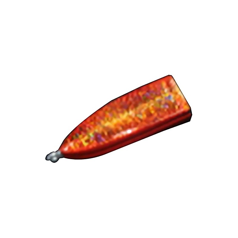 MARUSHINGYOGU Dragon Boat Sinker, Red G, 2.1 oz (60 g)