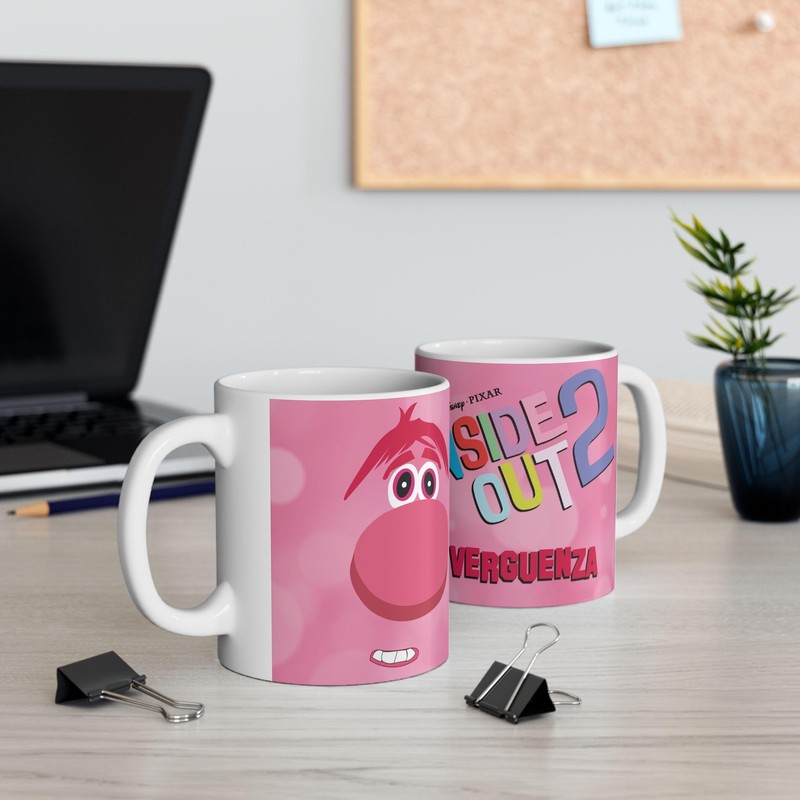 Taza para cafe o te de las emociones de intensamente