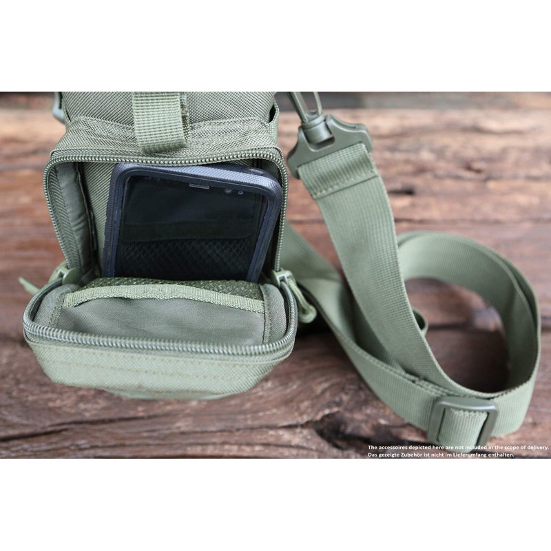 Brandit Bottle Holder II Woodland Size OS