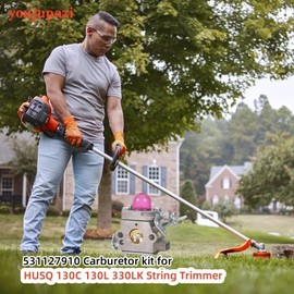 youjupazi 531127910 130C Carburetor Carb Kit Fits For HUSQ 130C 130L 330LK Trimmer Brushcutter Spare Parts