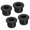 sourcing map Pack of 4 Rubber Grommet Holder Diameter 35/64