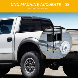 CHEINAUTO 3" F150 Leveling Lift Kits - 3 inch Raise Blocks & U-bolts Set, Leaf Rear Leveling Lift End Block Kit and Extra Long Square Leaf Spring Axle U Bolts for 2004-2021 F150 2WD/4WD