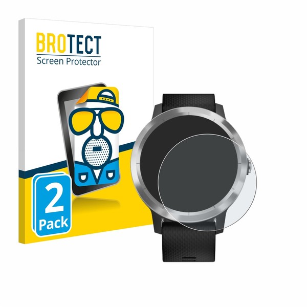 brotect Screen Protector Anti-Glare compatible with Garmin Vivoactive 3 /
