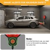 Hiboom Garage Parking Sensor Aid with LED Indicators and Audible