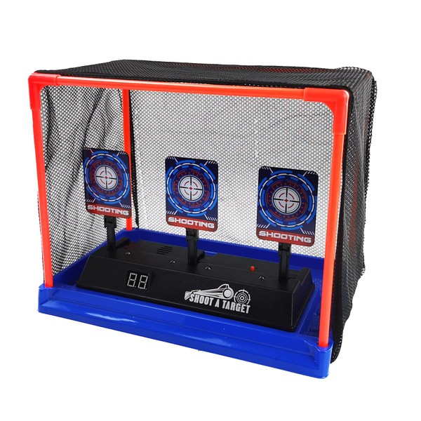 BOROLA Electronic Digital Scoring Auto Reset Shooting Target Foam Darts