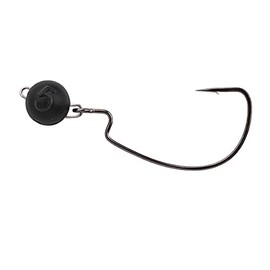 Spro Freestyle Jig Hook for Rubber Bait Rigged Bottom Jigs, Size/Weight/Colour: Size 1 / 5 g / Black