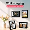 FIXSMITH 5x7 Picture Frame, Black Photo Frame with HD Plexiglass,