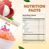 Fanale Lychee Popping Boba Pearls, Vegan, Non GMO, Gluten Free,