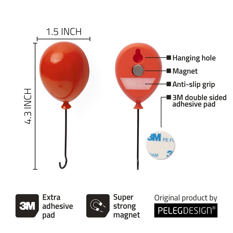Peleg Design バルーンハンガー 3pcs