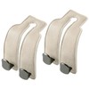 KINIVA Car Seat Headrest Storage Hooks, Set of 2, Suede