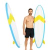 150 cm Inflatable Surfboard | Blow Up Pool Float, Tropical