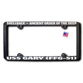 James E. Reid Design Shellback USS Gary (FFG-51) License Frame