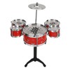 Toddler Jazz Drum Kit Hand Eye Coordination High Safety Sturdy