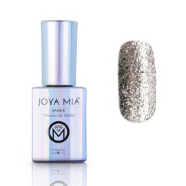 SparX Beautiful Titanium Sparkle Gel Polish by Joya Mia (SPX-9)