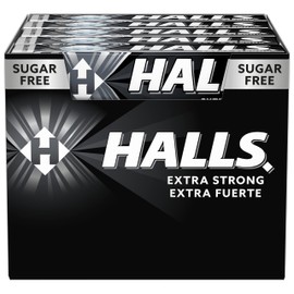 Halls Caramelle alla menta Extrastrong senza Zucchero - confezione 20x32g