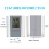 Digital Clock Pen Holder Multifunctional Digital Alarm Clock Temperature Time