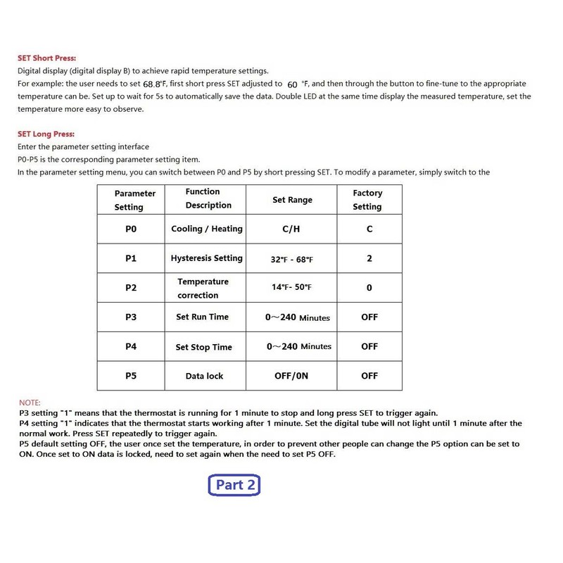 LM YN DC 12V Digital Thermostat Module -58℉ to 257℉