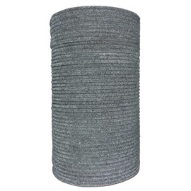 I Jewels 18K Gorgeous Traditional Grey Color Plain Metal Velvet Chuda Bangle Set for Women & Girls (ADB327Gr) (Set of 48 ), 2.6