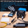 WEP 939-III Dual Pen Wood Burning Kit 34-IN-1 with 20