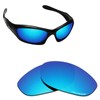 Alphax Ice Blue Optimized Polarized Engraved Replacement Lenses for Oakley