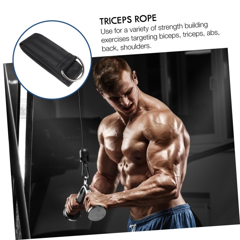 BESPORTBLE Triceps Pressure Pull Rope Heavy Duty Resistance Band for