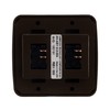 American Technology Components Double SPST On-Off Switch with Bezel, 12-Volt,