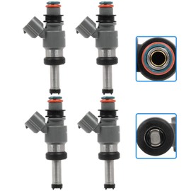 SCITOO 4PCS Fuel Injectors Replacement For 2005-2006 For Saab For 9-2X, For 2013-2016 For Scion For FR-S, For 2013-2020 For Subaru For BRZ OEM FJ1185, 84212415, 16611AA860 12 Holes