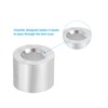 PATIKIL 20pcs 5mm Wire Rope Stop Sleeves Aluminum Crimp Loop