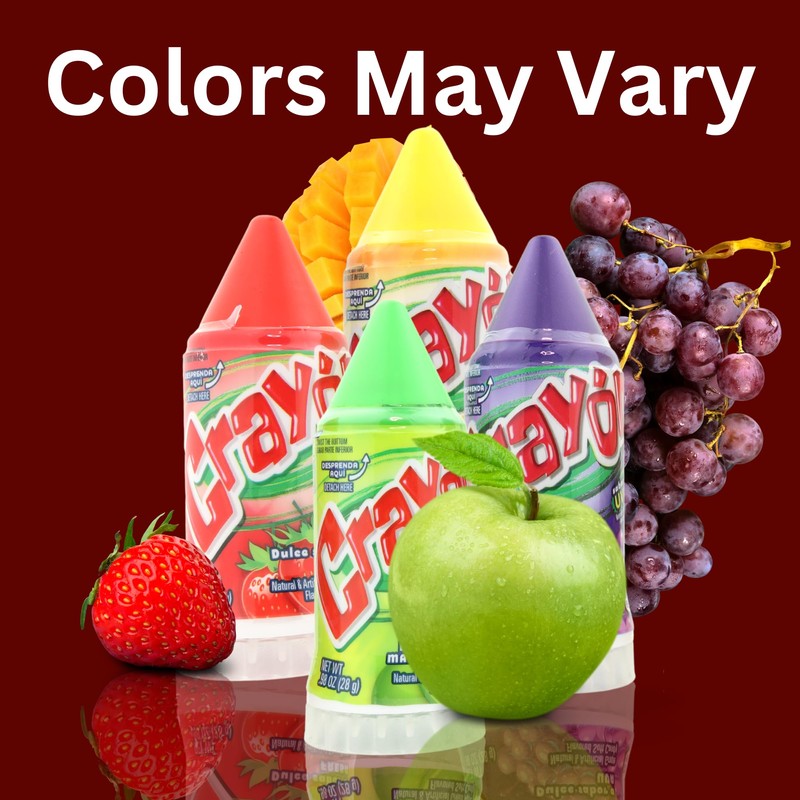 Assorted Flavored Soft Candies, Strawberry, Grape, Mango, and Green Apple,