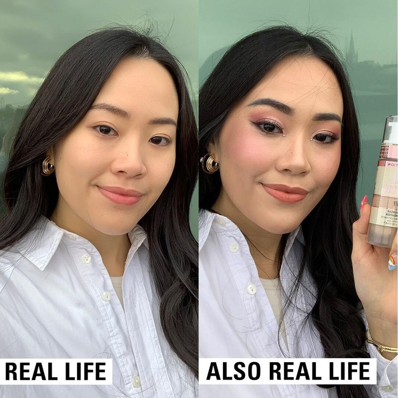 Makeup Revolution, IRL Filter, Foundation mit langer Haltbarkeit, mittlere bis