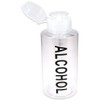 10oz PANA Clear with Word Push-Down Dispenser Bottle - 1