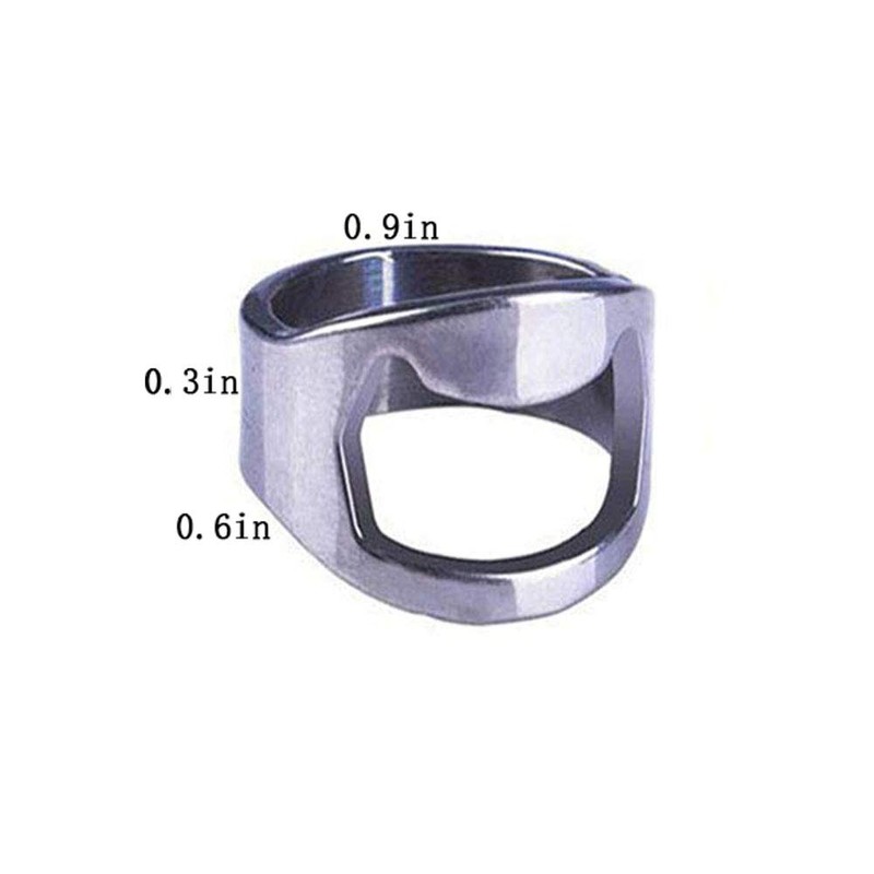 Amasawa Lid Opener, Bottle Opener Ring, Multi Function Can Opener,