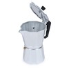 6 Cup Espresso Coffee Maker – Durable Aluminum, Fast Brewing,