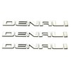 3pcs Denali Nameplate Emblems Badge Replacement for Gm 07-16 Yukon