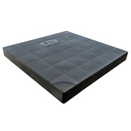 Cambridge Cambridge Black AC Condenser Pad/Base, 36x36x3 in C Supports Air Conditioner Units and Other Outdoor Equipment