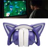Cat Ear Bluetooth Headset Stereo Cute High Sensitivity Built in