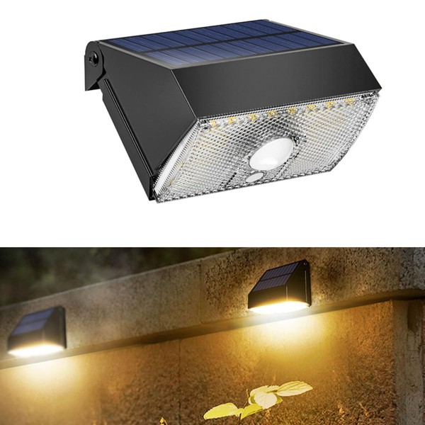 BRIGHTICONIC Small Battery Solar Powered Motion Spotlight Dusk to Dawn