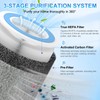 2 Pack HP102 Replacement Filter Compatible with Shark HP102 Air
