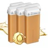 Kosmetex Argan Wax Cartridges, Hair Removal, Roll-On Wax Roller, Warm